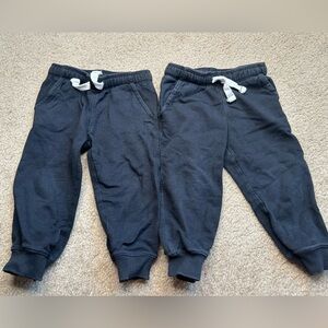 Carter's Black Pull On Drawstring Pants 24 Months